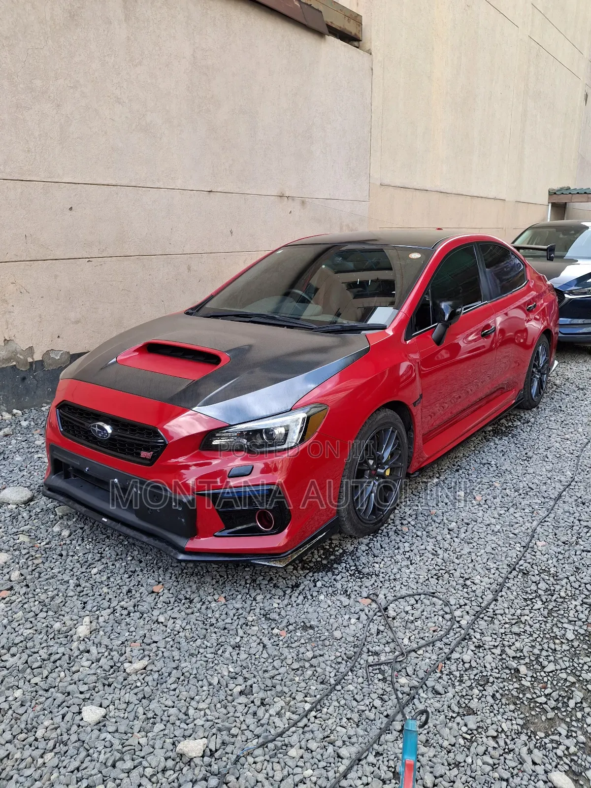 Subaru WRX STI 2019 Red