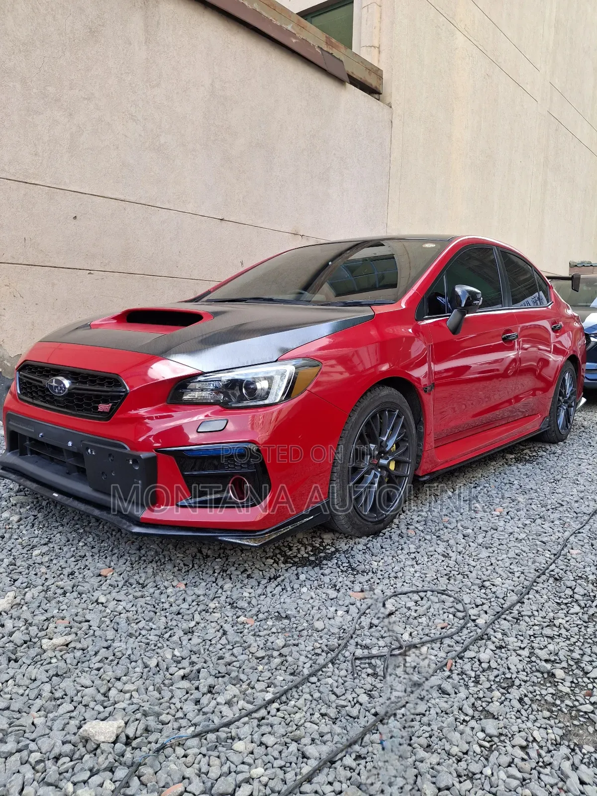 Subaru WRX STI 2019 Red