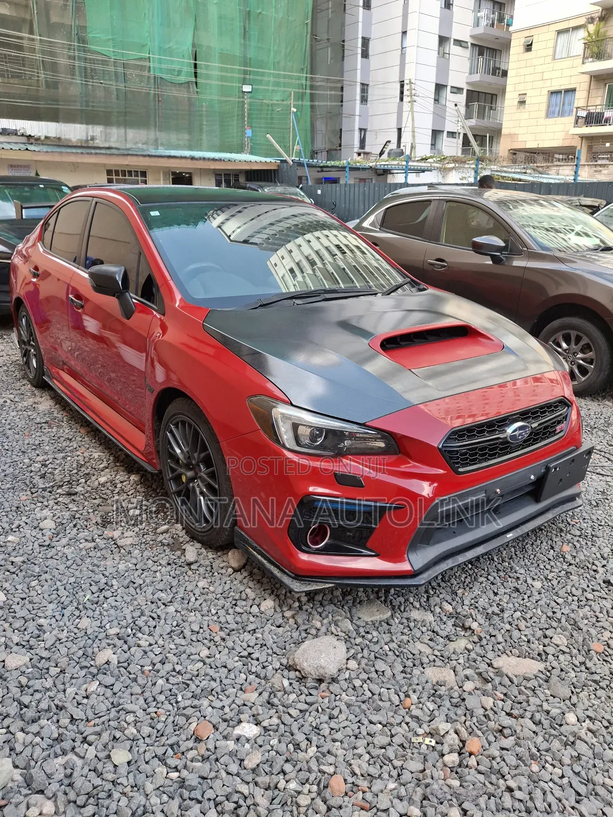 Subaru WRX STI 2019 Red