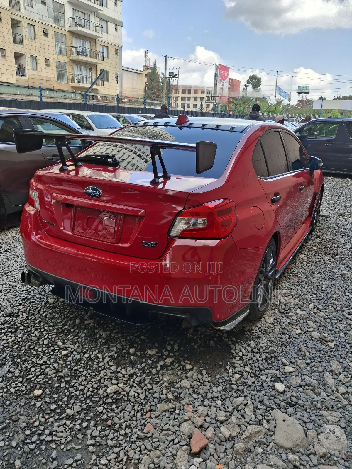 Subaru WRX STI 2019 Red