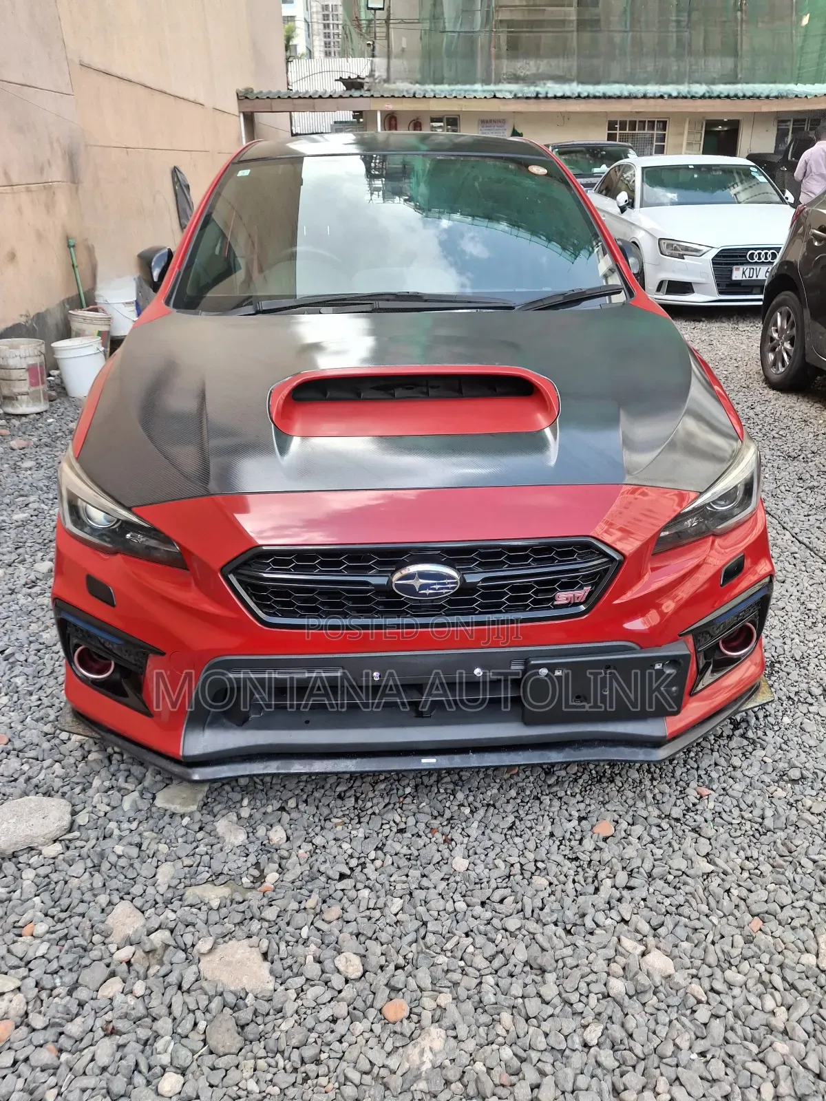 Subaru WRX STI 2019 Red