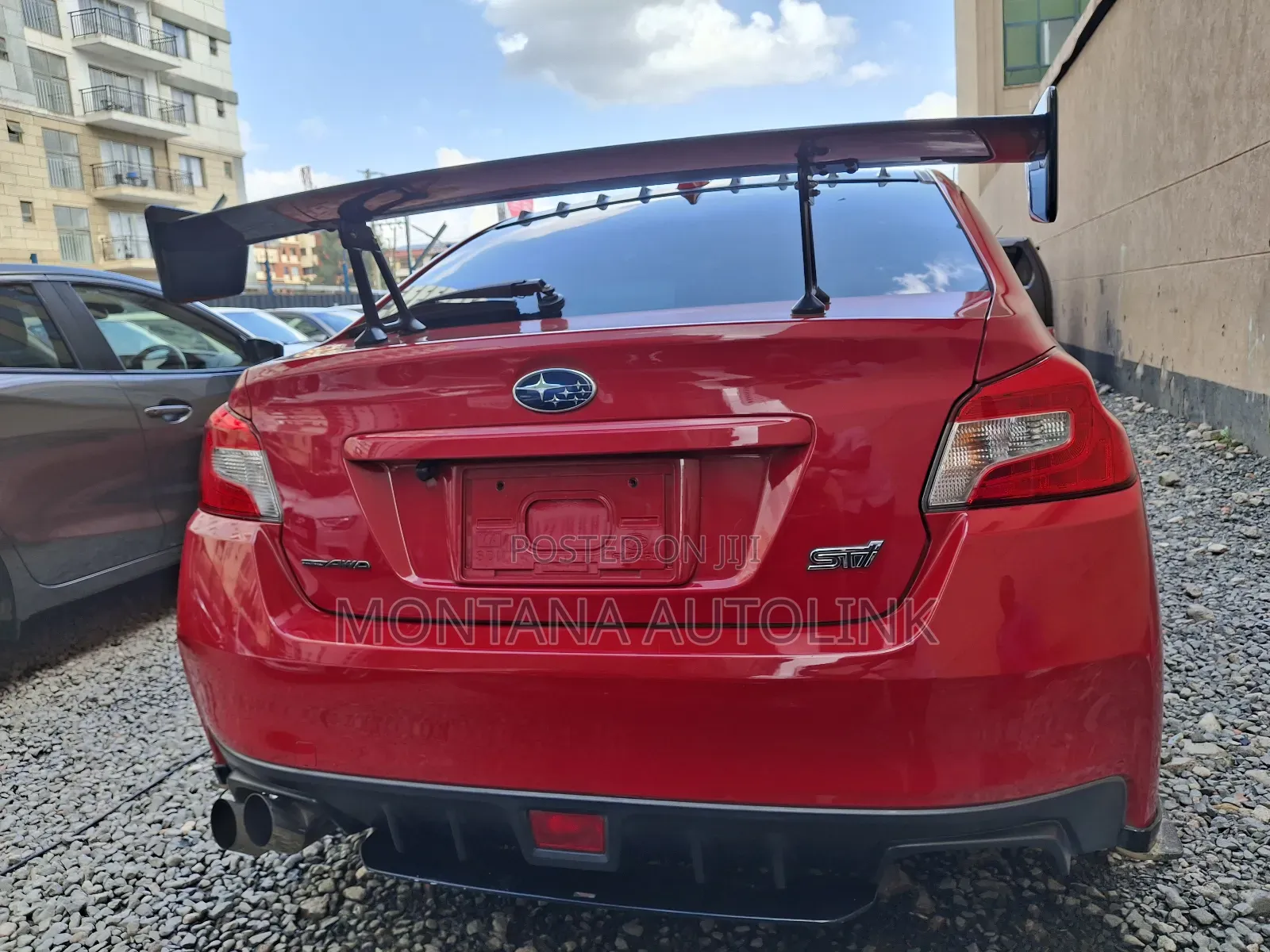 Subaru WRX STI 2019 Red
