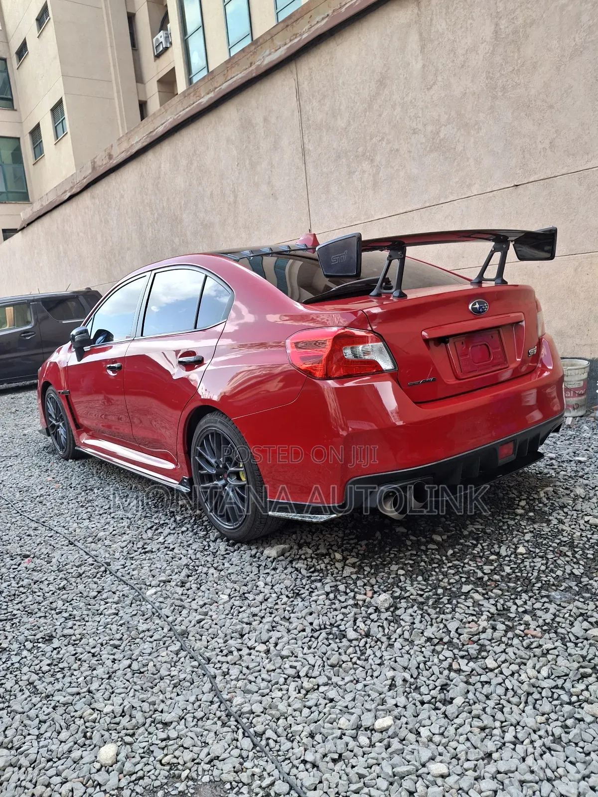 Subaru WRX STI 2019 Red