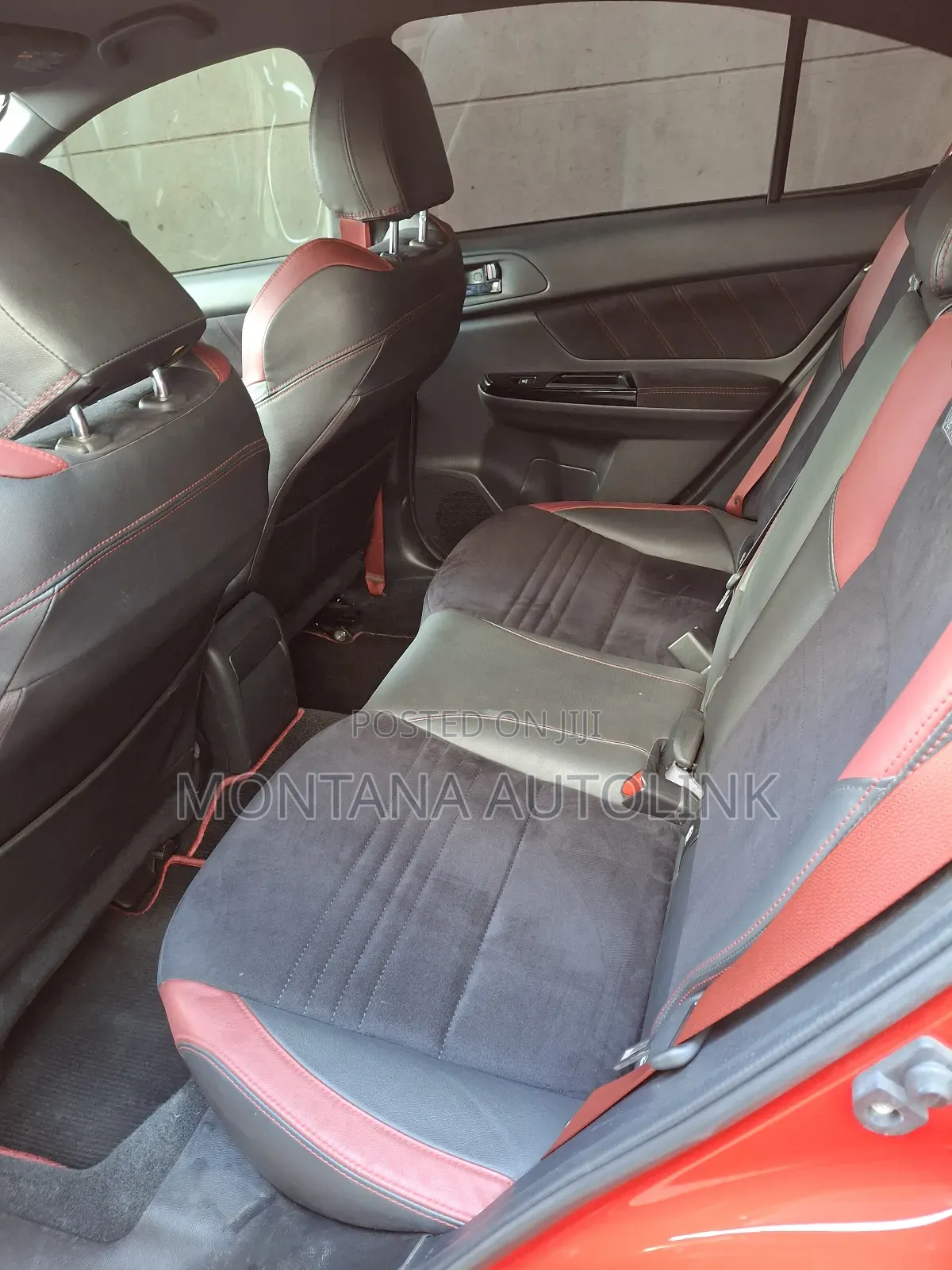 Subaru WRX STI 2019 Red