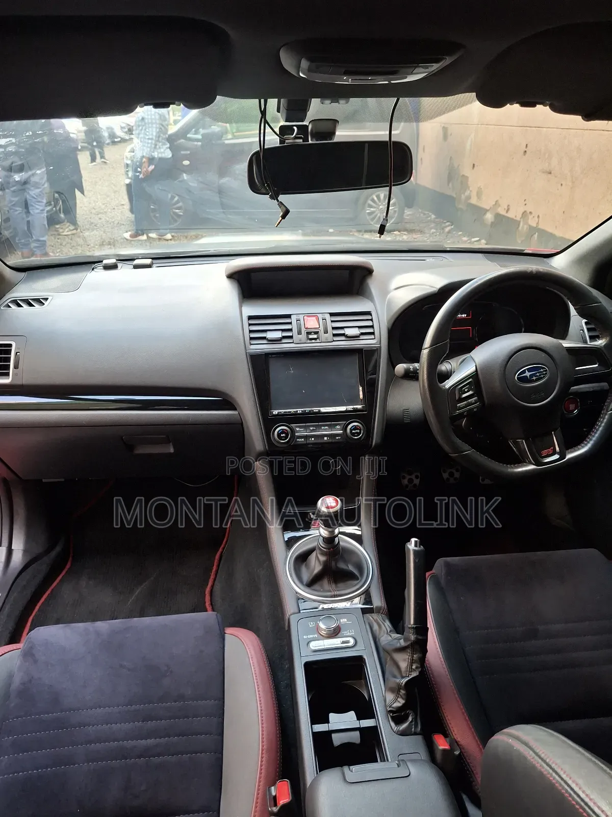 Subaru WRX STI 2019 Red
