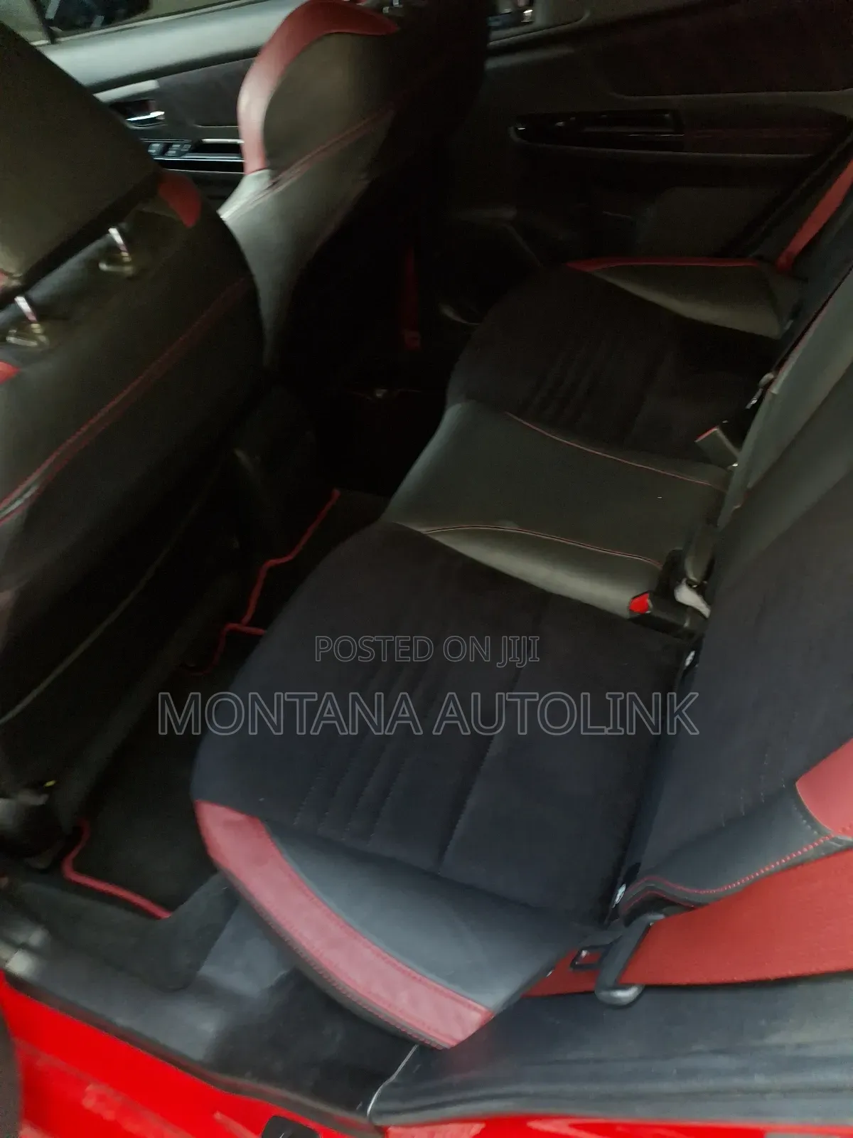 Subaru WRX STI 2019 Red