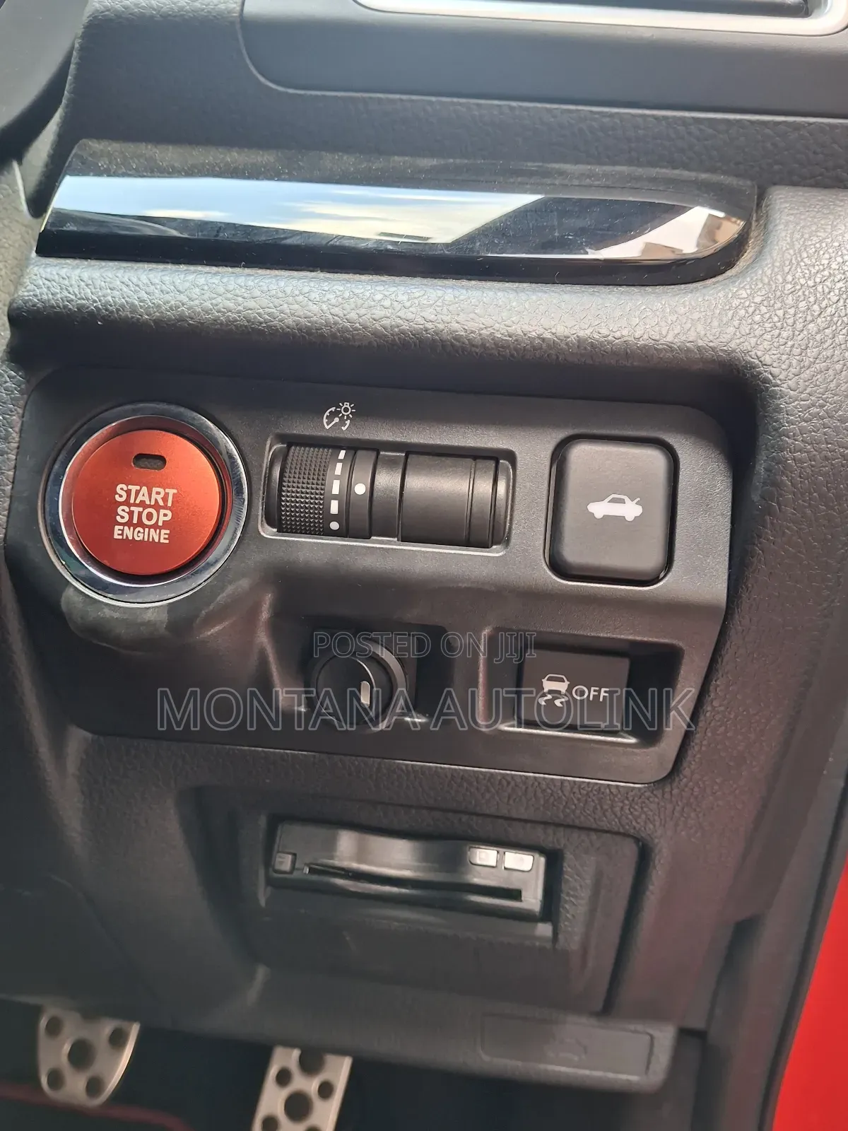 Subaru WRX STI 2019 Red