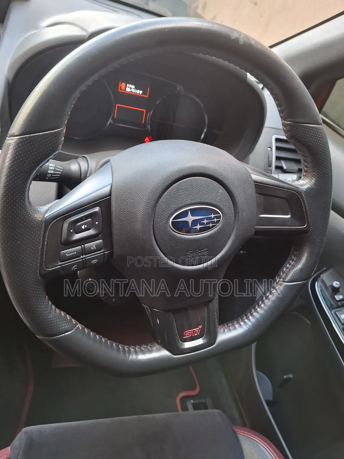 Subaru WRX STI 2019 Red