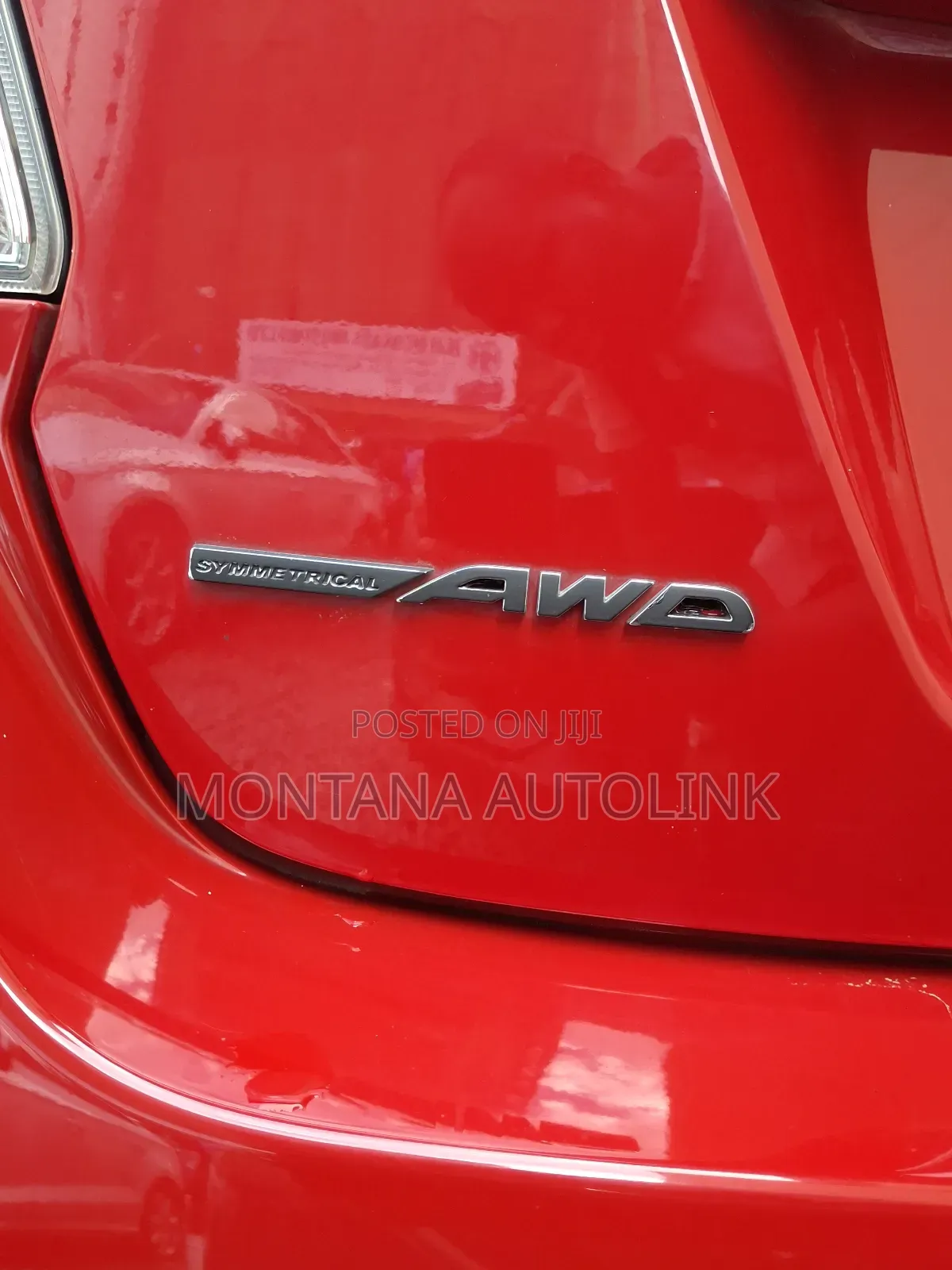 Subaru WRX STI 2019 Red