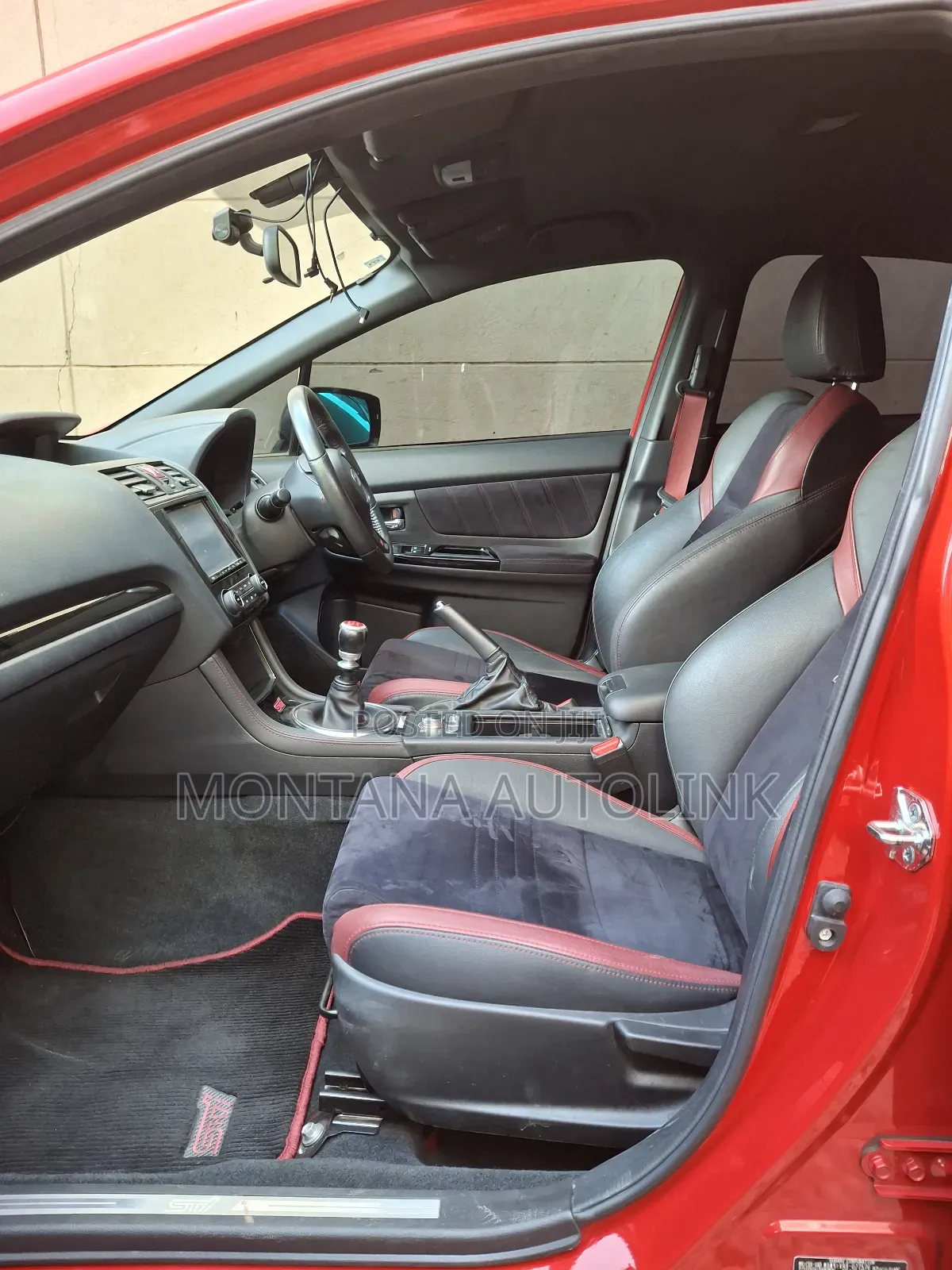 Subaru WRX STI 2019 Red