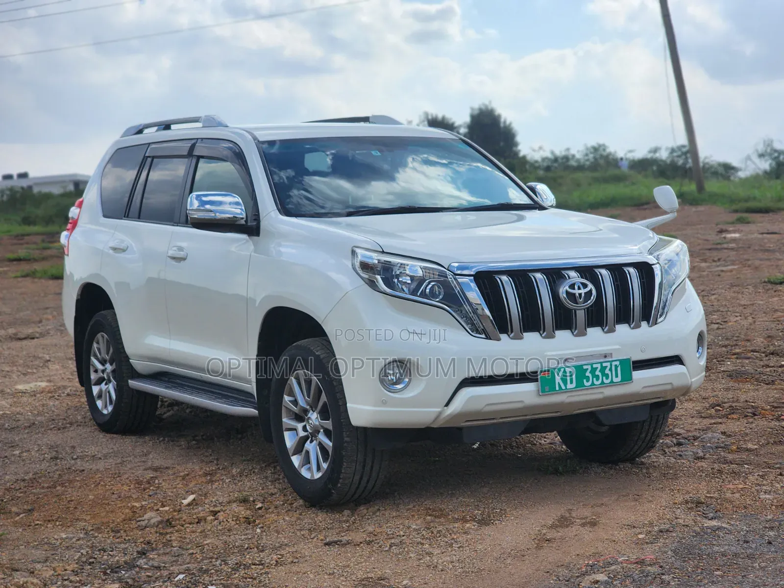 Toyota Land Cruiser Prado 2.7 2017 White