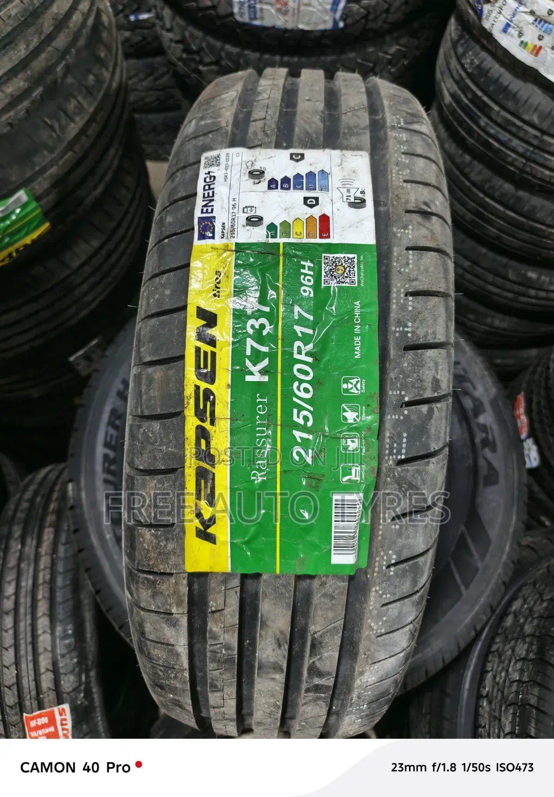 215/60r17 Kapsen