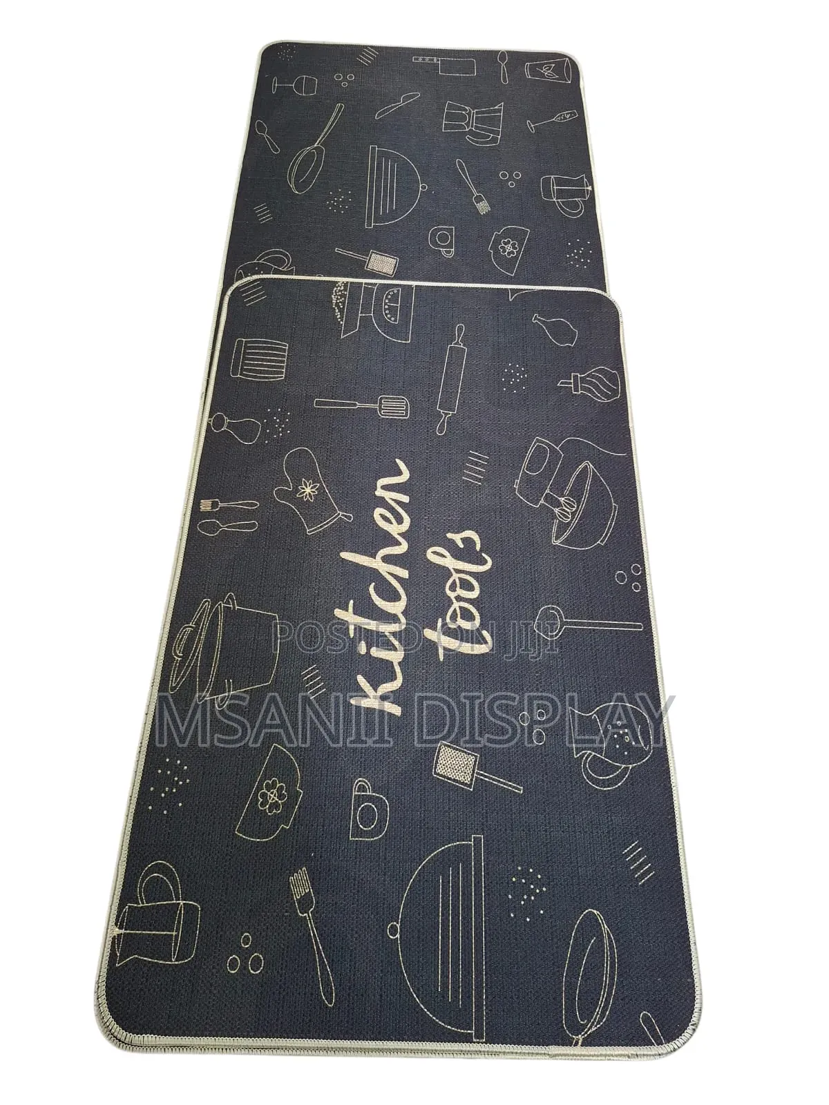 2pcs Rubber Kitchen Mats