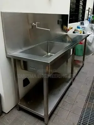 Commercial-Grade Stainless Steel Single Bowl Sink