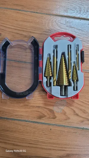 6pcs Step Drill Bit Serrated Bit Set