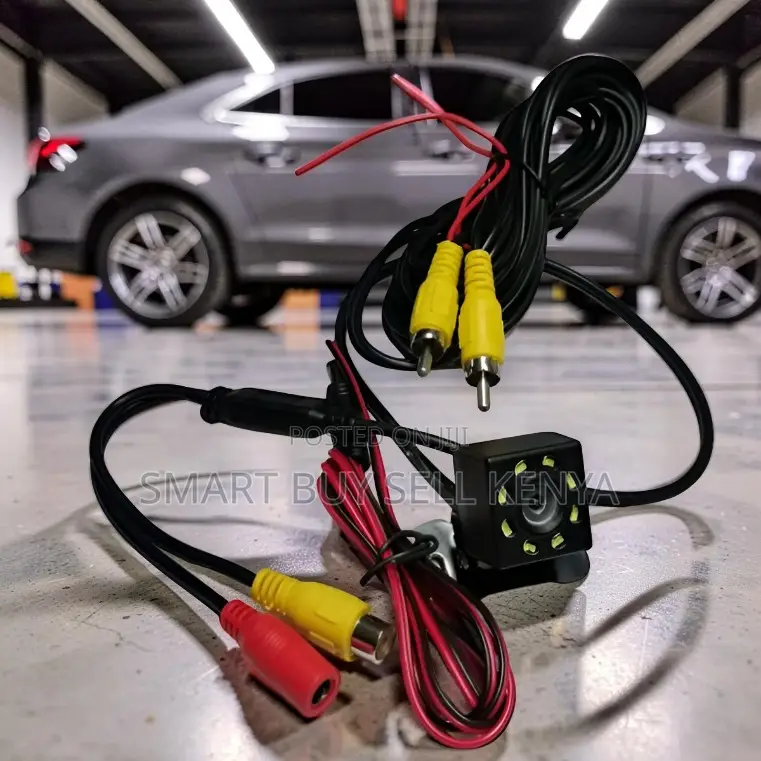 Compact Vehicle Backup Camera With Waterproof Durable Housing