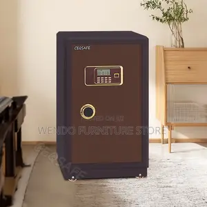 Office Safe : B1 45kg Black Fireproof Digital Safe Box