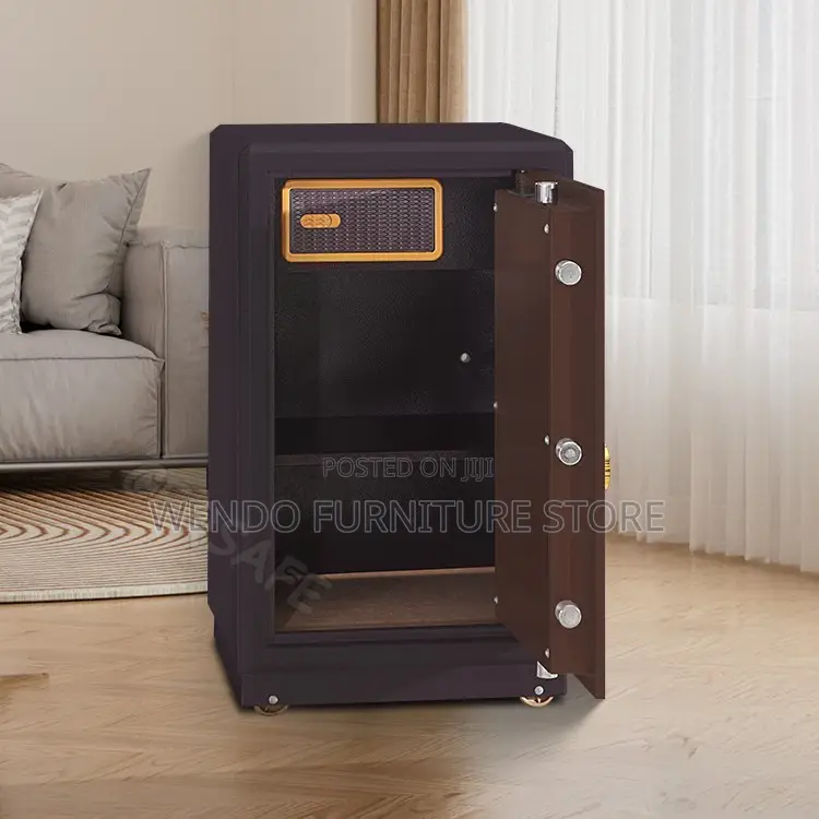 Office Safe : B1 45kg Black Fireproof Digital Safe Box