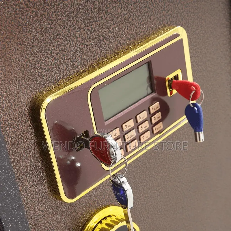 Office Safe : B1 45kg Black Fireproof Digital Safe Box