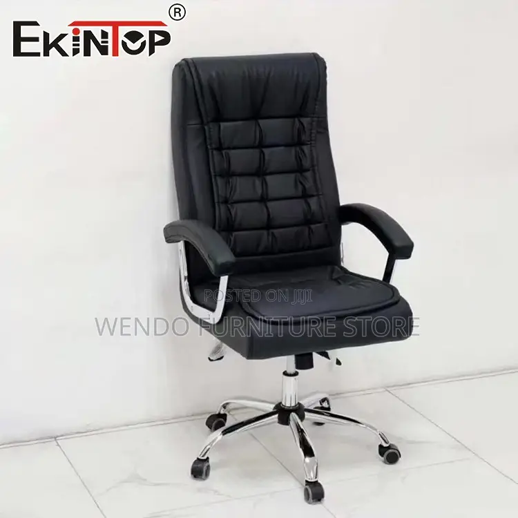 Office Chair : 5t Generic High-Back Executive Office Leather Chair