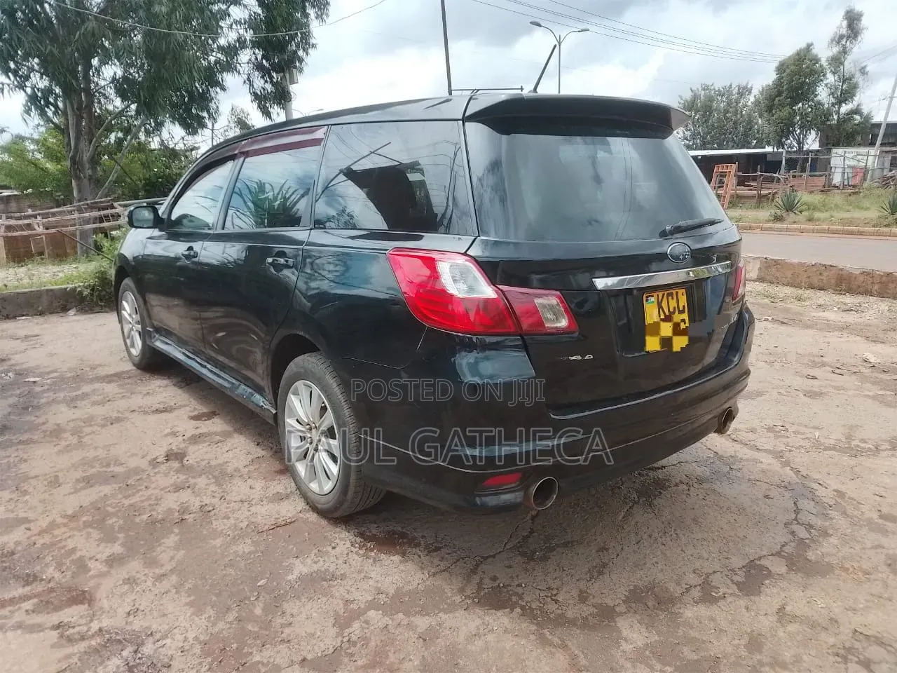 Subaru Exiga 2010 Black