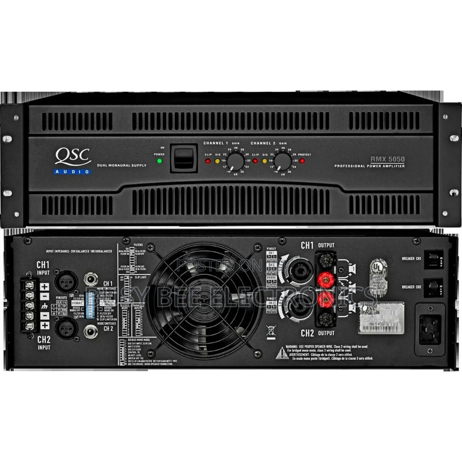 QSC RMX 5050
Power Amplifier