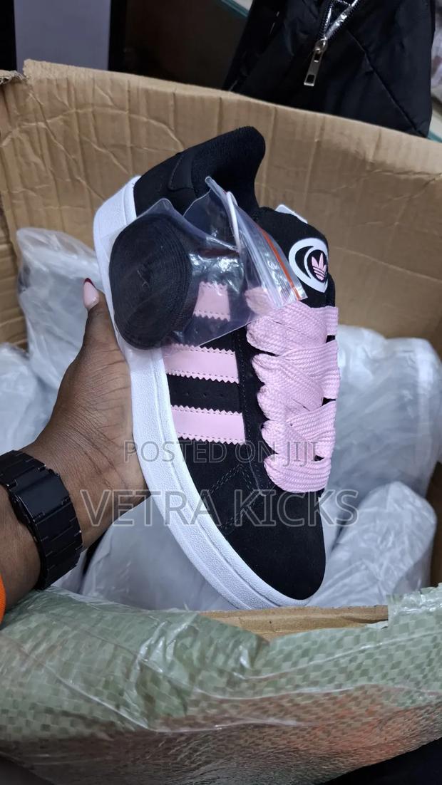 Adidas Campus Pink Ladies Fashion Shoes