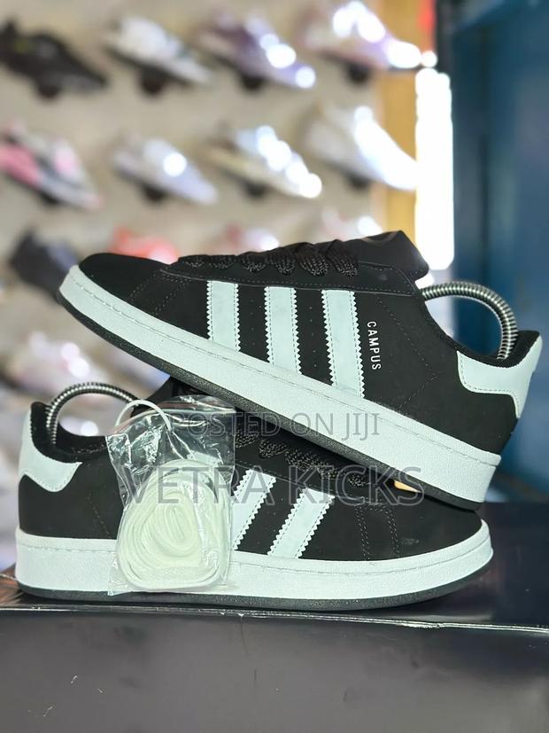 Adidas Campus Black and White Unisex Shoes. Available Now Price 2999