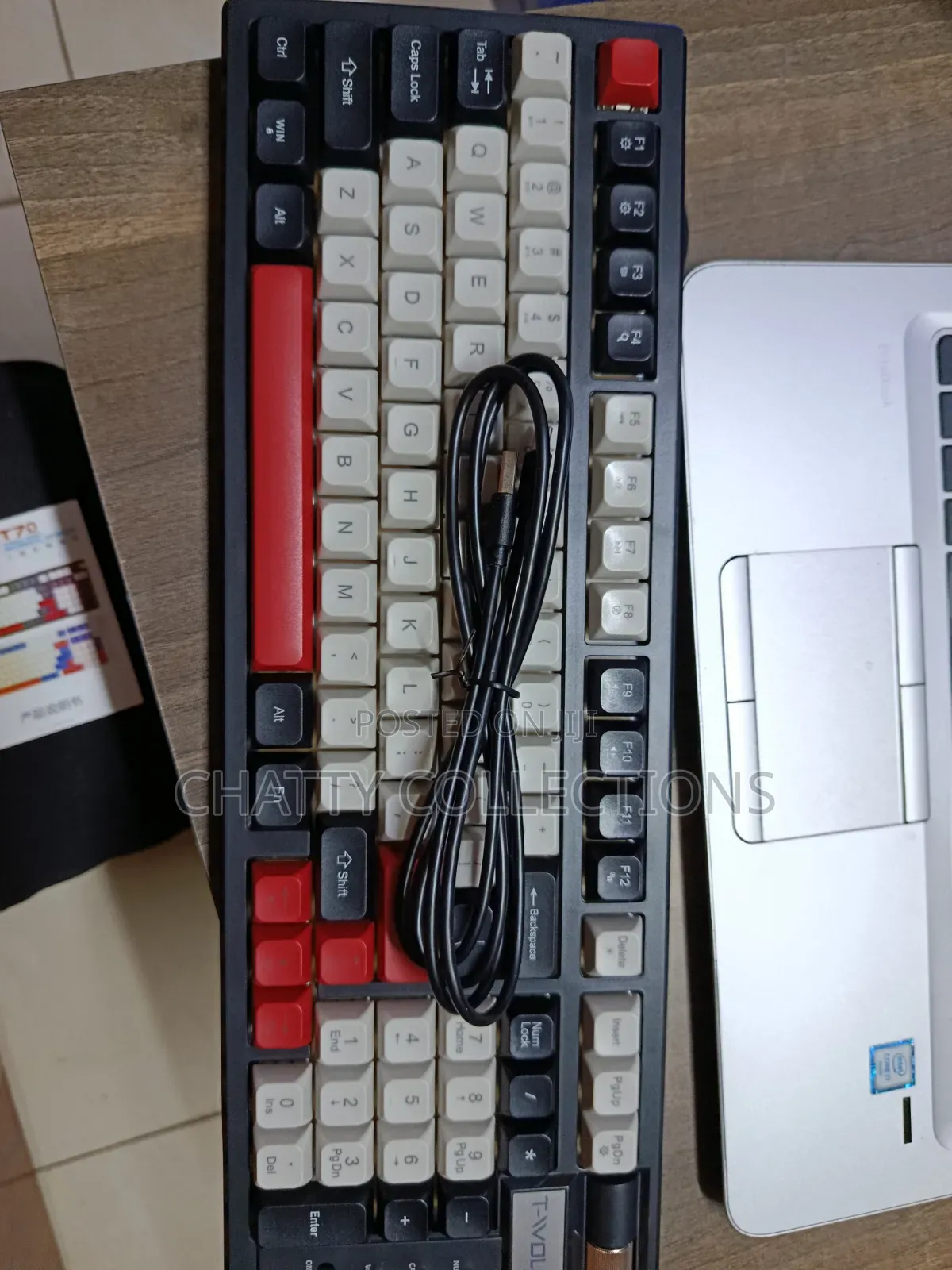 T-Wolf Three Mode Mechanical Keyboard Bluetooth/Wireless/Type C Wired