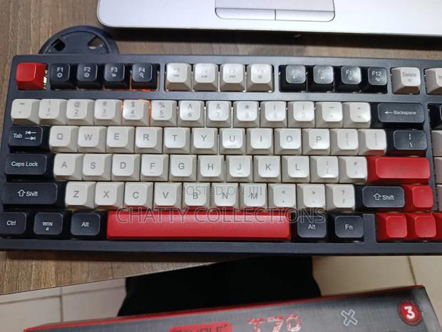 T-Wolf Three Mode Mechanical Keyboard Bluetooth/Wireless/Type C Wired - thumbnail 5