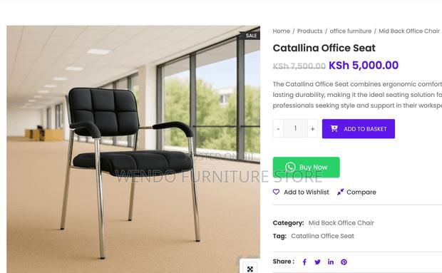 Office Table:1brown Laminate Round Meeting Table With a Pedestal Base, - thumbnail 3
