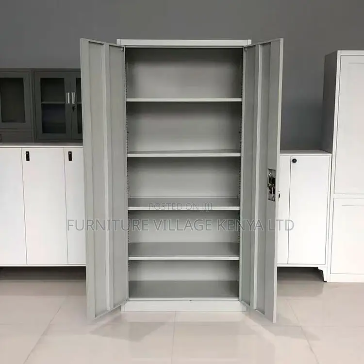 Key Lock Swing 2-Door Storage Cabinet