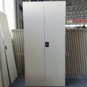 Key Lock Swing 2-Door Storage Cabinet