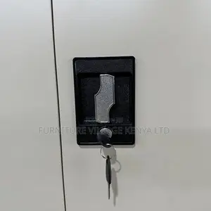 Key Lock Swing 2-Door Storage Cabinet