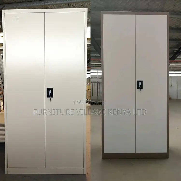 Key Lock Swing 2-Door Storage Cabinet