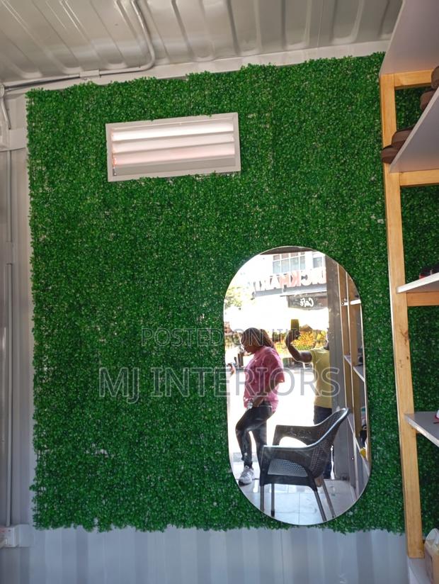 Durable Artificial Boxwood Panels for Indoor Outdoor Walls