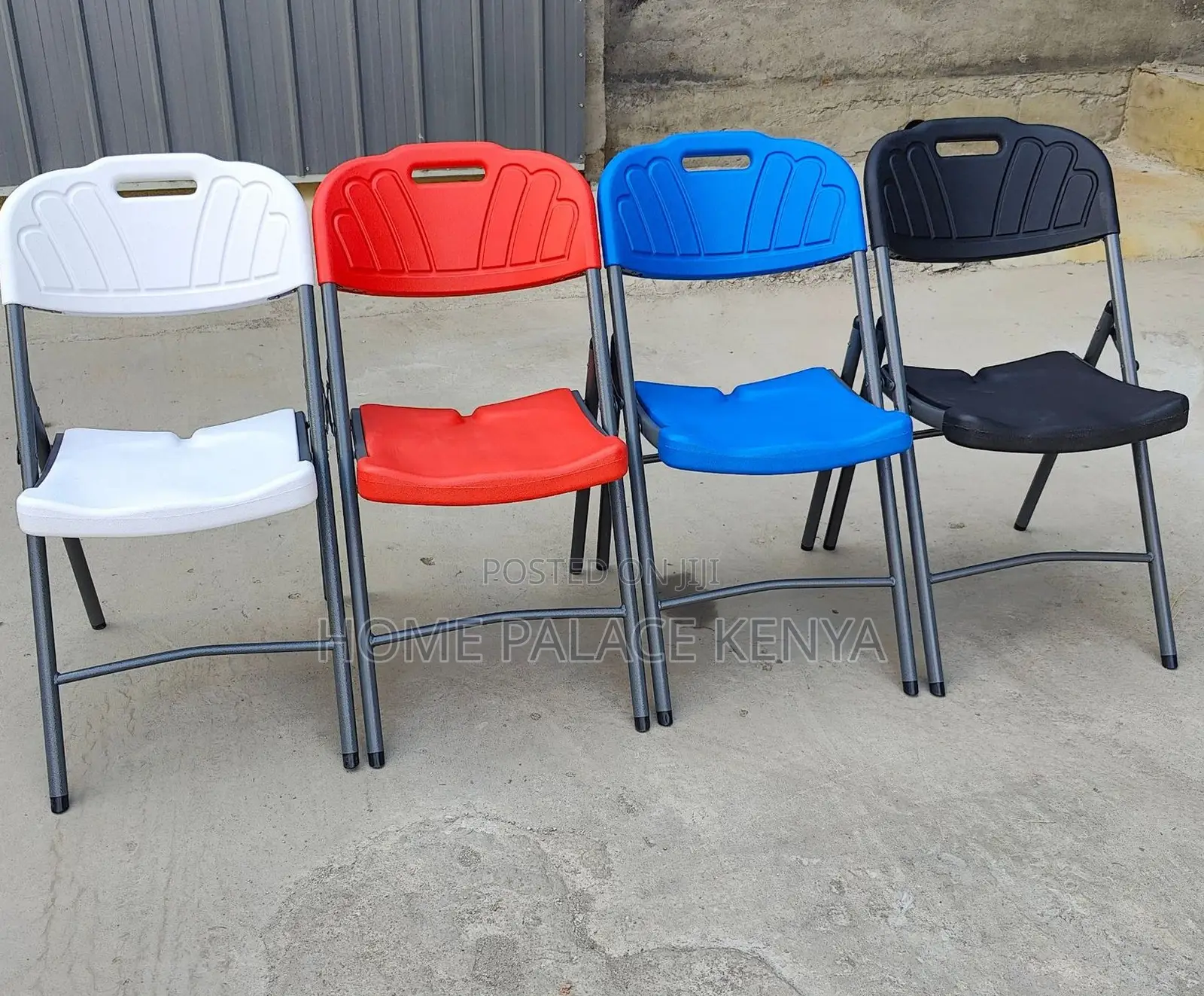 Foldable Chair: Portable Plastic Outdoor Chair
