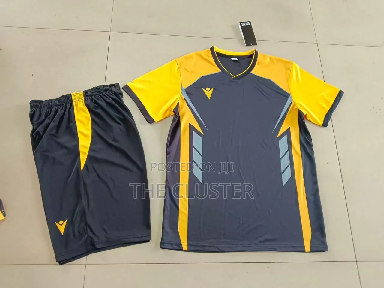 Sports Jersey Shorts Set