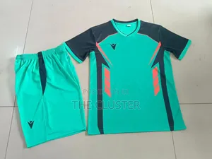Sports Jersey Shorts Set