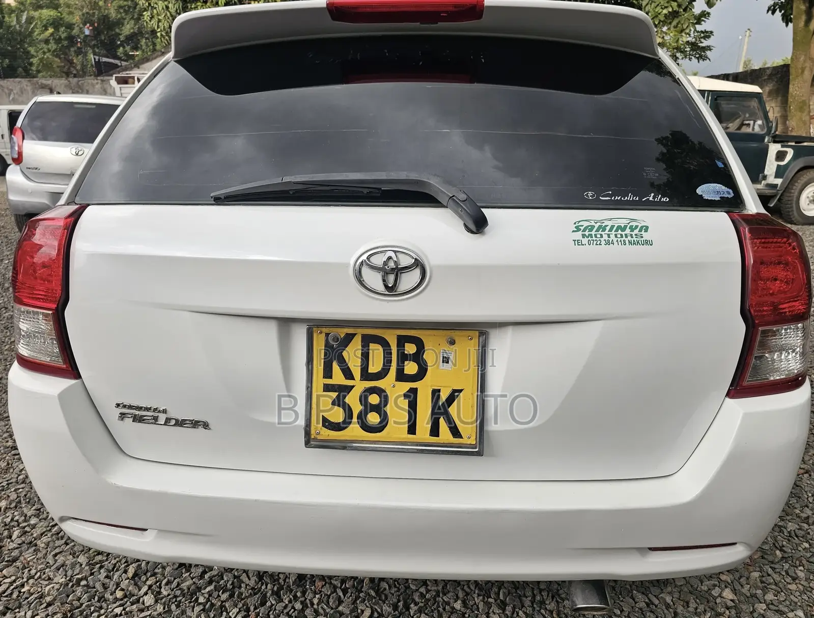 Toyota Corolla Fielder 2014 White