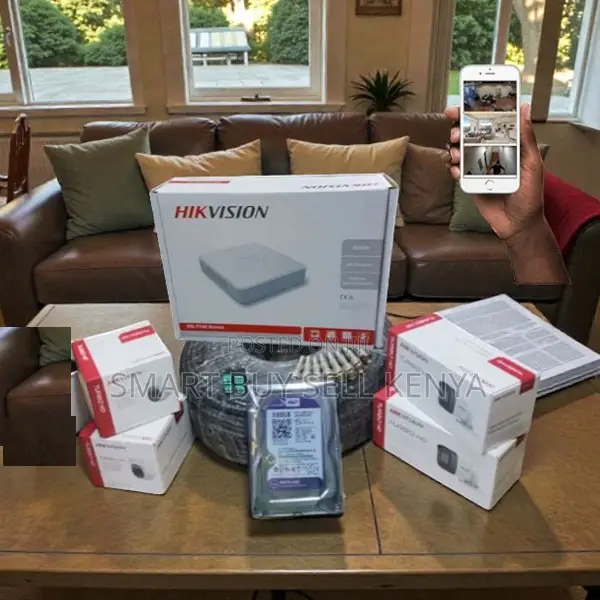 Superior Monitoring 4 Hikvision 1080p Hd CCTV Cameras Full System Kit