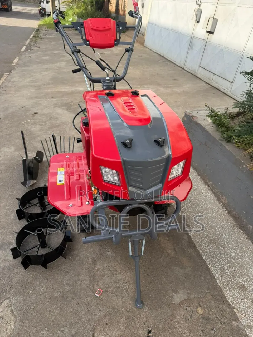Diesel Powered Power Tiller