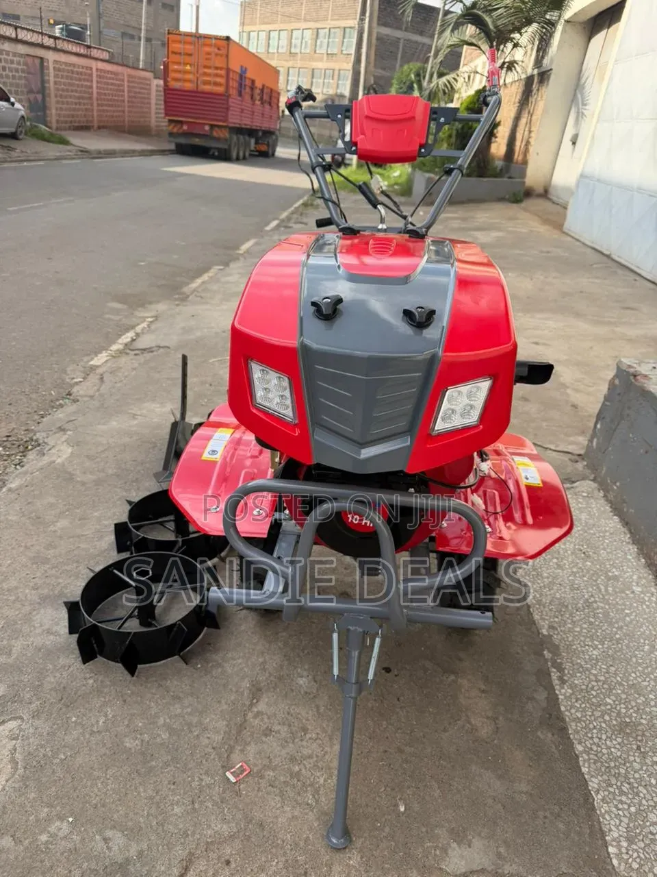 Diesel Powered Power Tiller
