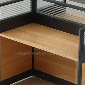 Office Desk : Two Way Open-view Office Workstation