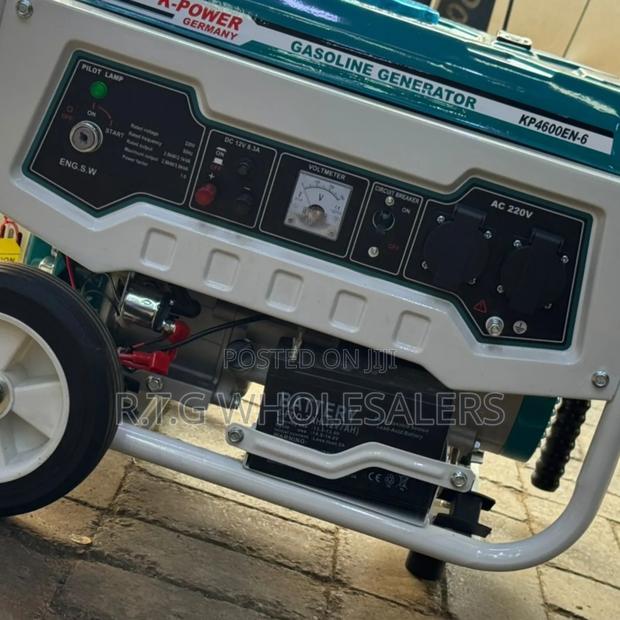 K-Power Germany 4.4kva Key Start Petrol Generator
