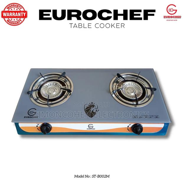 Eurochef 2 Burner Glass Top