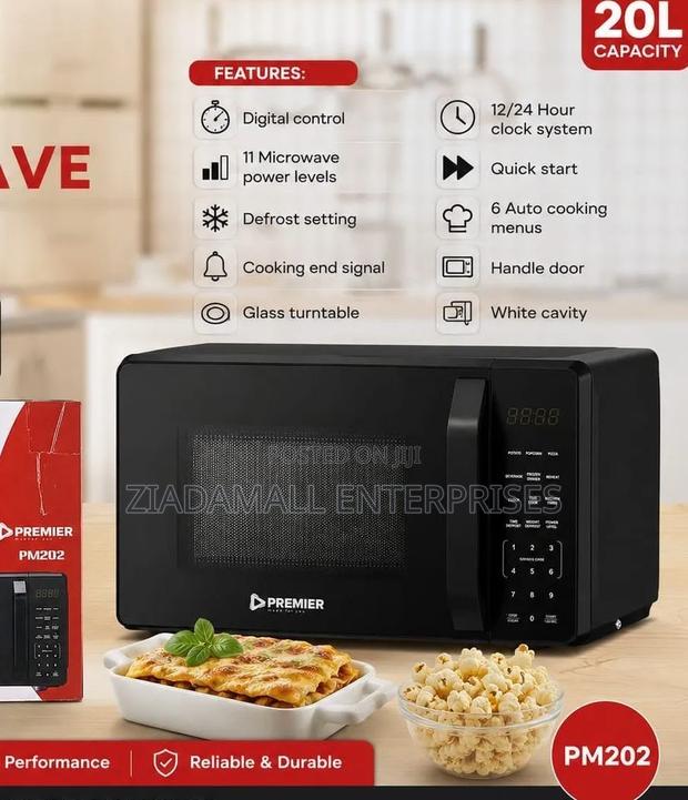Premier Digital Microwave 20l Everyday Convenience