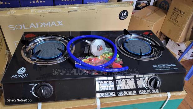 Nunix 2 Burner Infrared Gas Stove – Stylish Durable - main view