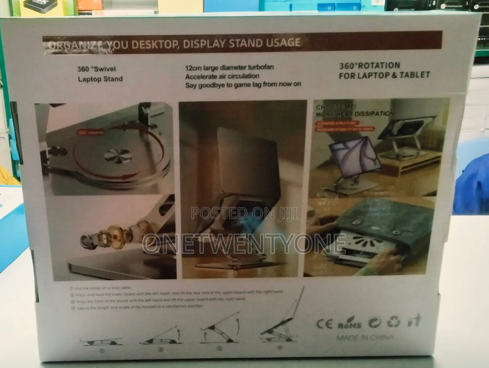 V6.1 Laptop Stand Rotating 360
