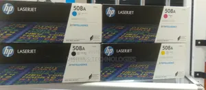 Cyan and Black Quality Toner Cartridge Hp508a